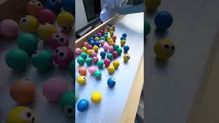 Marble Run ☆ Gutter x Wooden Course! Rotating Water Marble Run④