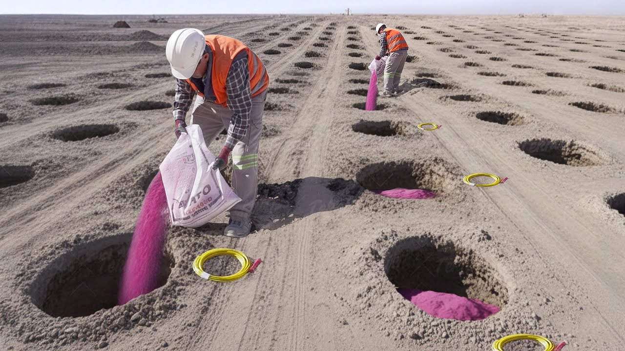 Inside Massive Rock Mine Blasting Gigantic Boulders