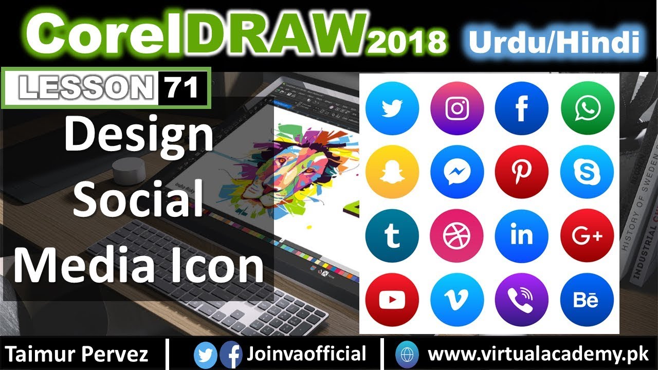 How To Design Icon Top Website For Icon How To Design Social Media 