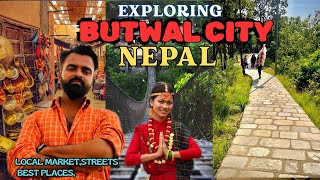 Exploring the Butwal city 🌆 of Nepal || local market| streets |best places| #travel  #vlog #nepal