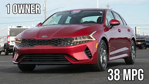 2021 Kia K5 LX - High End Fuel Efficient 4 Door Sedan!