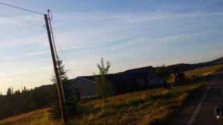 Driving past Stewartstown into Clarksville, NH