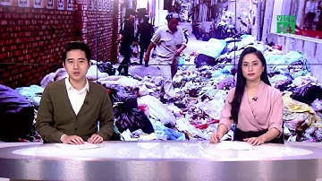 Nguyên nhân đường phố Hà Nội ngập rác suốt 3 ngày qua| VTC14