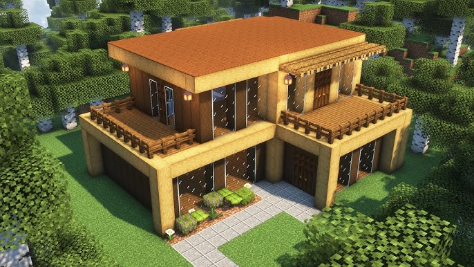 5 tipos de casas sencillas para principiantes de Minecraft que