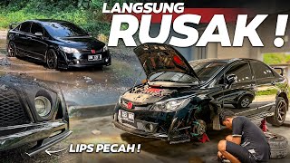 NEKAT BAWA CIVIC FD OFFROAD 😂