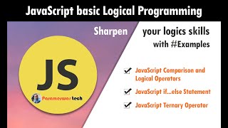 JavaScript basic logical programming, JavaScript basic ternary operators, JavaScript logic examples