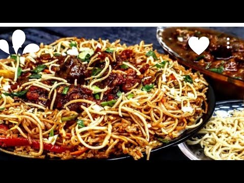 Chicken Manchurian Noodles Recipe By ||Kitchen With Maheen||