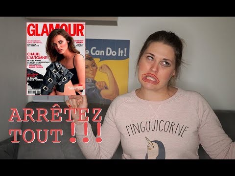 Glamour Octobre 2017 // Tania Dutel // ARRÊTEZ TOUT