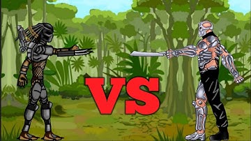 Uber jason Vs Predator- Drawing cartoons 2