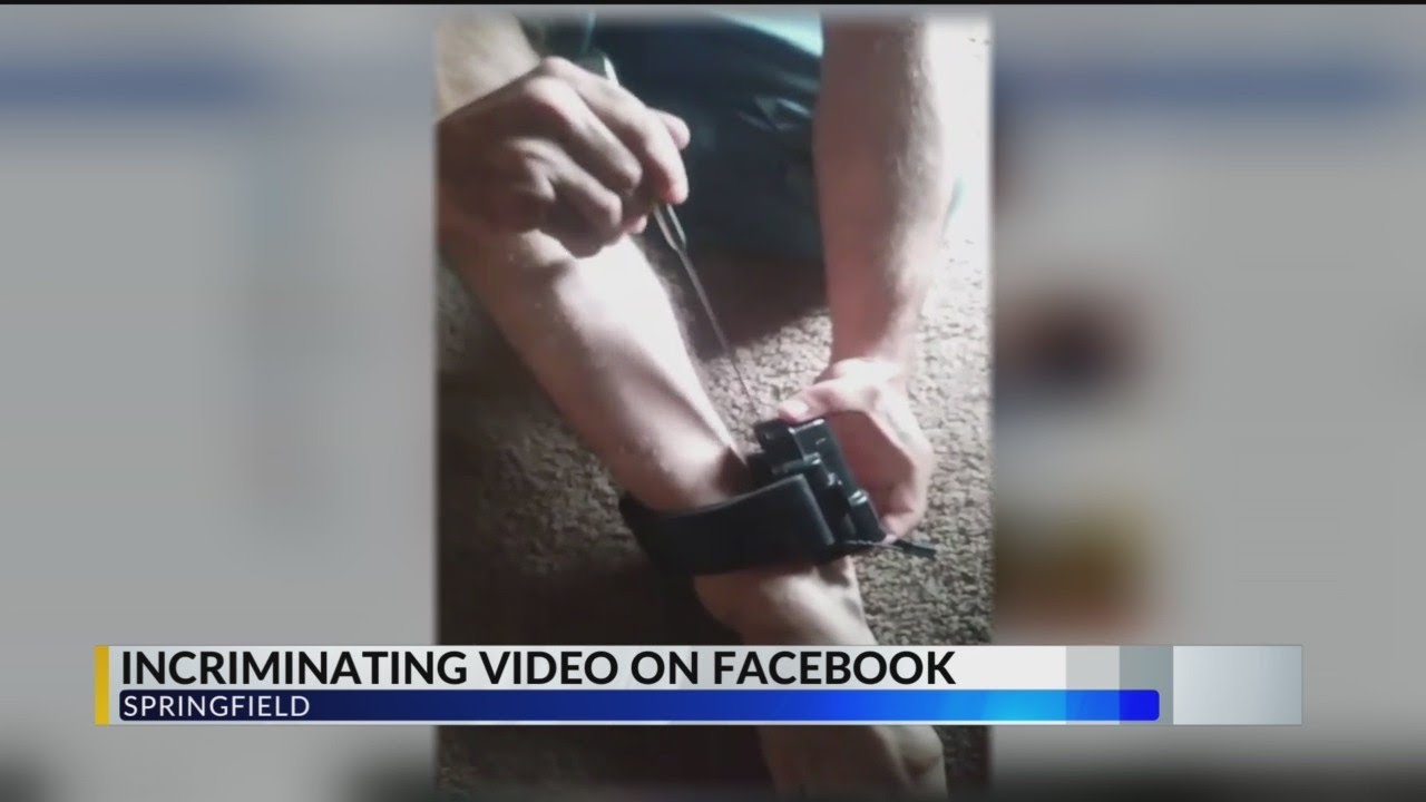 Man Videos Himself Taking Off Ankle Bracelet With Butter Knife