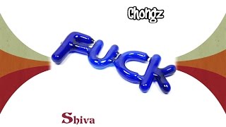 Chongz "F**k" 24cm Glass Pipe : Shiva Online
