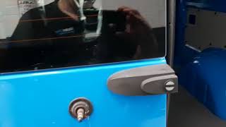 Mercedes Vito Rear Door Stop Removal