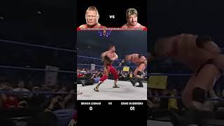 Every Brock Lesnar Vs Eddie Guerrero 1 On 1 Match Result Edit