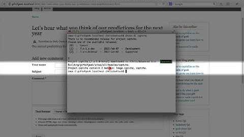 233. What a CAPTCHA is and how to install the CAPTCHA module (a Drupal how-to)