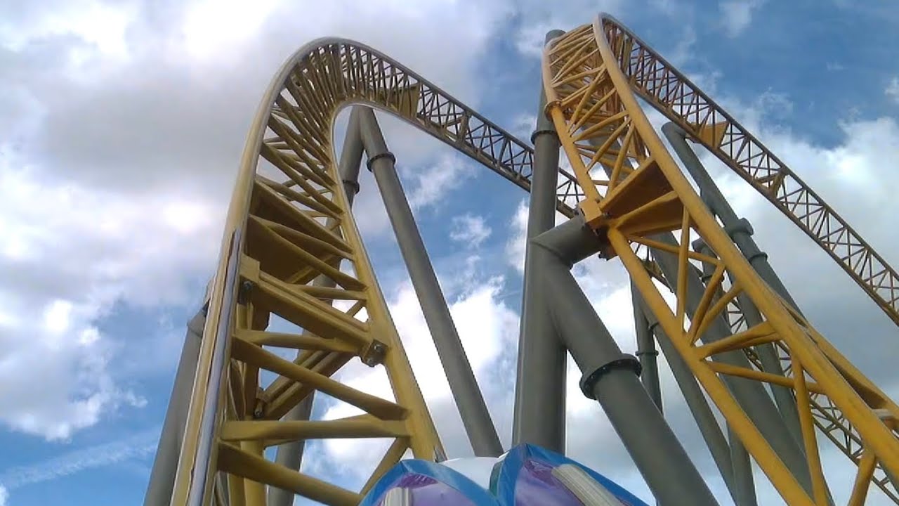 Stardust Racers Green Side Front Row POV Epic Universe, Orlando FL