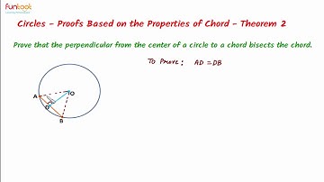 Properties of chords- Theorems on chords- Perpendicular from the centre of circle bisects the chord