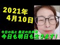 2021年4月10日 今日の私と最近の出来事 今日も明日も生きます！