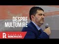 Nicolae Geantă - Despre mulțumire | BISERICA RENOVATIO