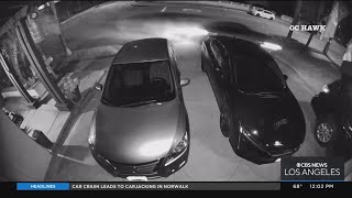 Anaheim family rudely awakened after car crashes into home