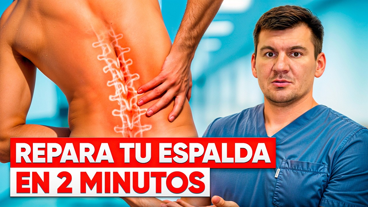 2 minutos… ¡y tu dolor lumbar desaparece por AÑOS!
