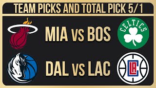 NBA Picks Today 5\/1\/2024 | NBA Bets Today NBA Predictions Today