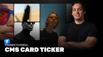 Dynamic CMS Ticker in Framer (Full Tutorial)