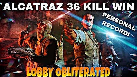 36 KILL ALCATRAZ WIN! NEW RECORD! | CoDBlackout