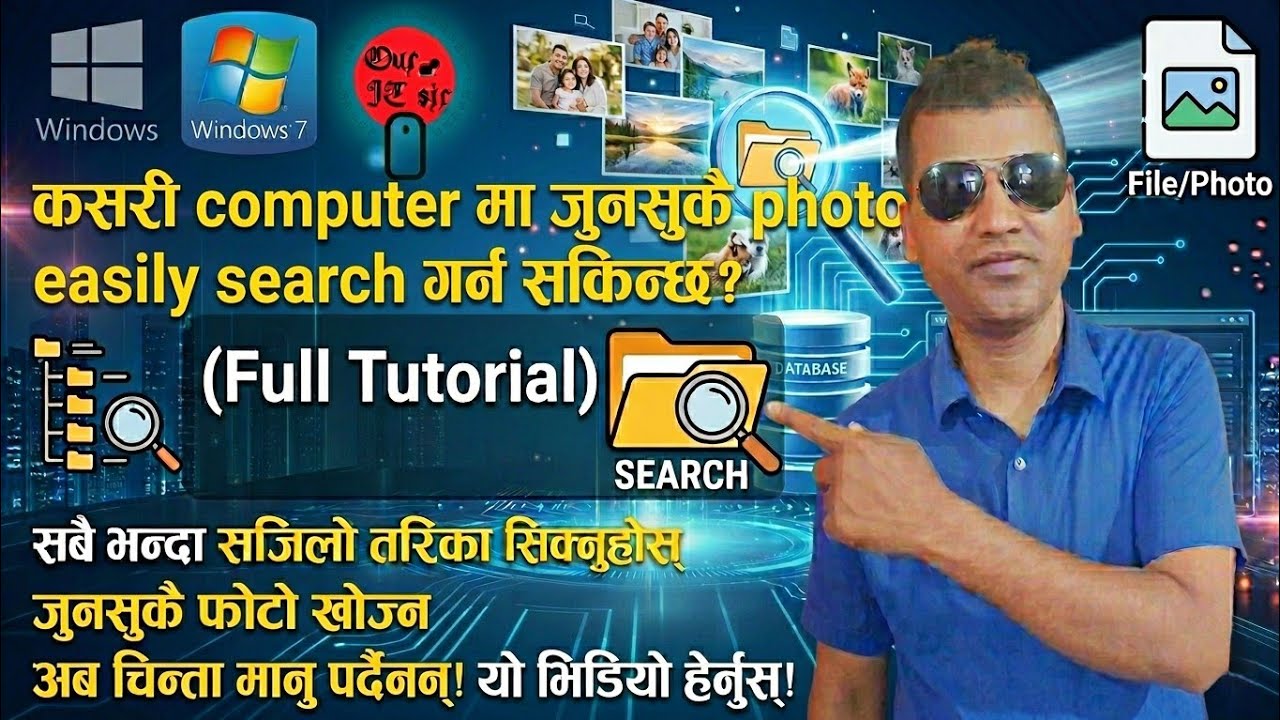 🔍️🖥️ How to Search Any Photos Easily in Computer | Computer मा जुनसुकै ...