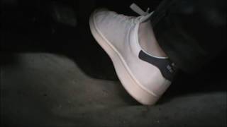 Driving Barefoot With My White Adidas Stan Smith
