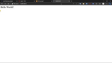 AWS Academy Introduction to Cloud: Semester 1 [55251] - Lab 4.1 - EC2