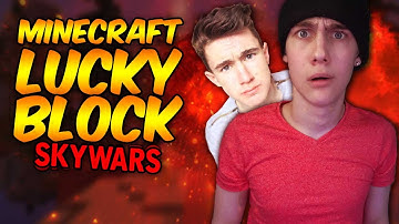 DIKSTE OVERWINNING OOIT!   Minecraft Lucky Block Skywars