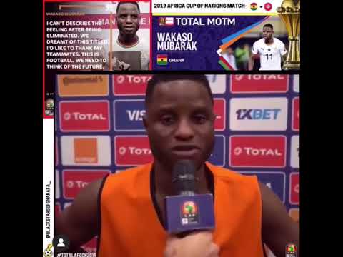 Black Stars Of Ghana Midfielder Mubarak Wakaso Share Tears After Their Lost To Tunisia 