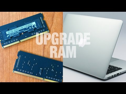 How to install Ram on a MacBook