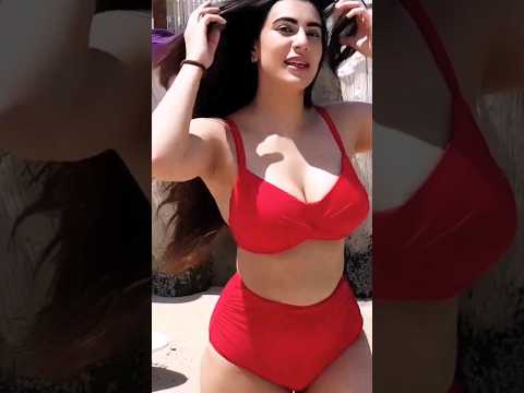 Red Bikini Beach Look #shortsyoutube #youtubeshorts #ytshorts #shortsvideo #videoshort