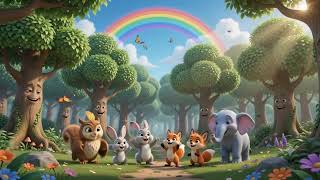 🐿️ The Little Squirrel Who Saved the Magic Forest 🌳✨ | Heartwarming Kids Story | BetaKids