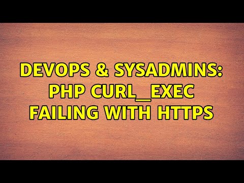 DevOps & SysAdmins: