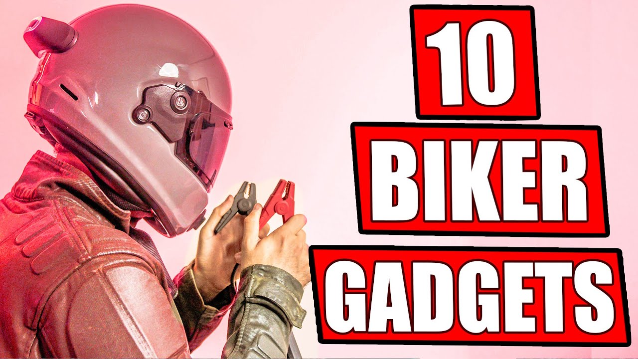 10 MOTORRADFAHRER GADGETS DIE JEDER BRAUCHT! 