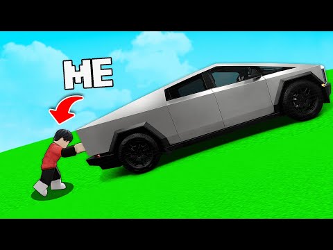 ANG BIGAT NAMAN! Roblox Push a Car