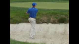 Zack Fischer US Open Merion bunker