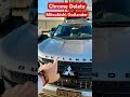 Chrome delete | Mitsubishi Outlander 2024 #shorts