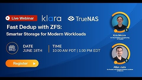 Fast Dedup with ZFS: Smarter Storage for Modern Workloads