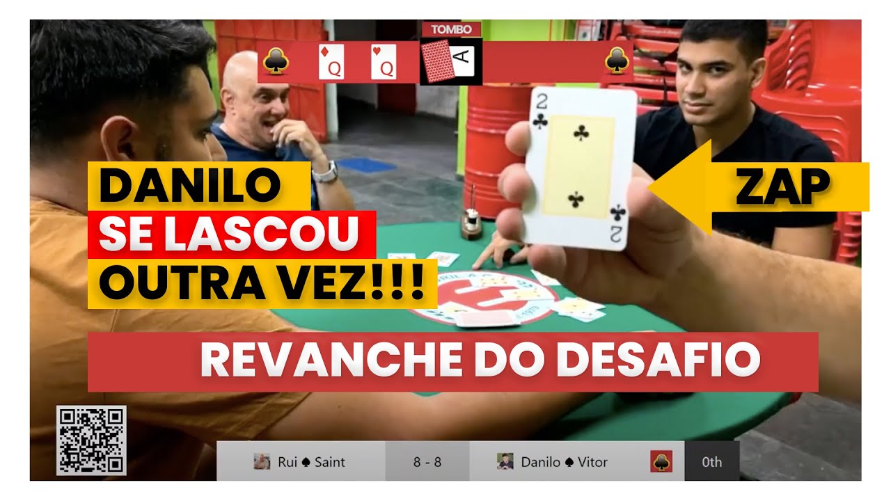Essa foi quase de LAMBRETA! Revanche Danilo vs Mestre Rui - #TrucoPensado