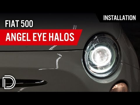 How to Install Angel Eye Halos on Fiat 500