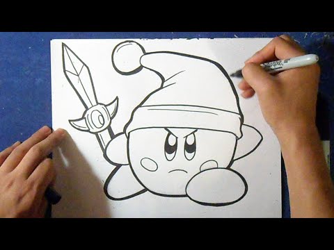 Como desenhar Kirby 3 - YouTube