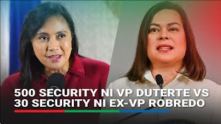 ICYMI: Pagkakaiba ng security nina VP Sara at Robredo ayon kay Matibag | ABS-CBN News