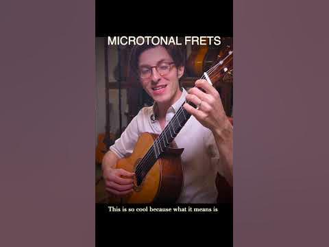 Microtonal frets #guitar #musictheory - YouTube