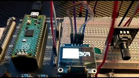 Raspberry Pi Pico OLED Display Project