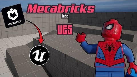 Unreal Engine 5 Lego Tutorial with Mecabricks and Mixamo animations