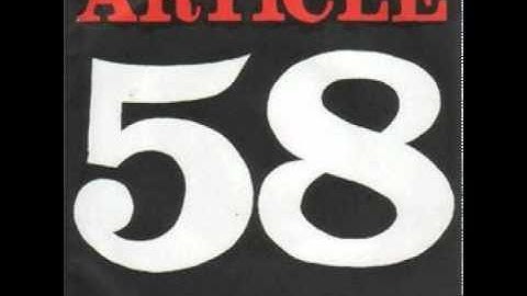 Article 58 - Event To Come