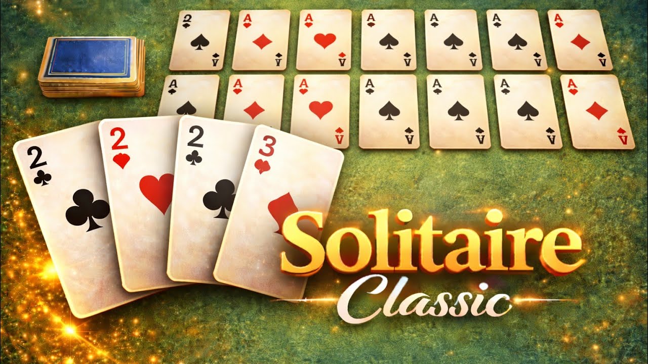 Solitaire classic #classicsolitaire #solitaireclassic #solitaire